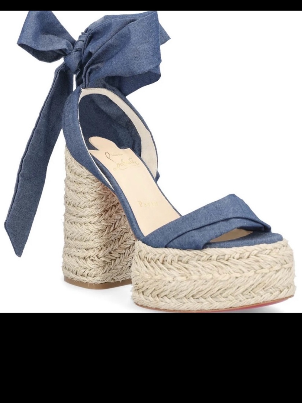 New Size 40 Christian Louboutin Mariza Du Desert Sandals